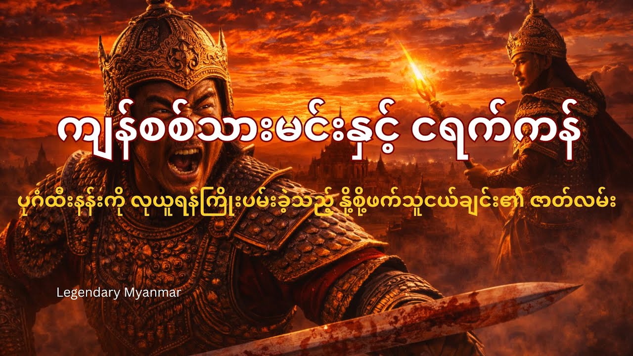 ငရက်ကန် သမိုင်းကြောင်း-ပုဂံပြည်ကိုတုန်လှုပ်စေခဲ့သော ငယ်ကျွန်၏သစ္စာဖောက်မှု(အစ-အဆုံးFull Documentary)