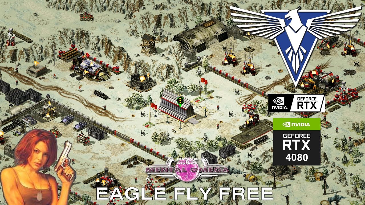 Red Alert 2 | Mental Omega 3.3.6 - Allied Mission 2 - Eagle Fly Free - RTX 4080