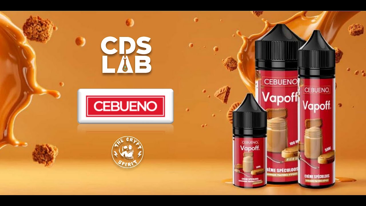 VAPOFF cr&egrave;me sp&eacute;culoos CEBUENO par CDS Lab