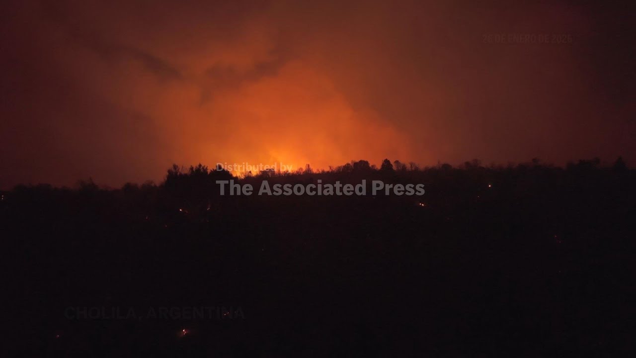 Se reavivan incendios forestales en Patagonia argentina; más de 30.000 hectáreas afectadas