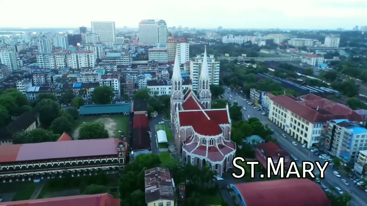 St. Mary's Cathedral, Yangon, Myanmar