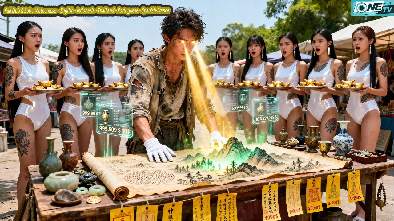 Tên Ăn Mày Có Đôi Mắt Thần Nhìn Ra Bức Tranh Chứa Bảo Vật, Liền Vét Hết Tiền Mua, Trở Thành Tỷ Phú