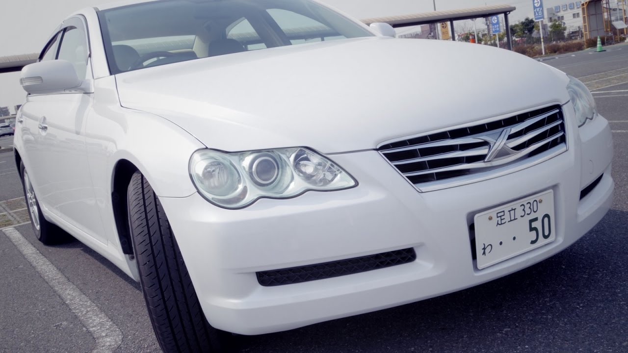 2006-2008 Toyota Mark X 1st After 250G L-Package Start Up & Road Drive & In Depth Review