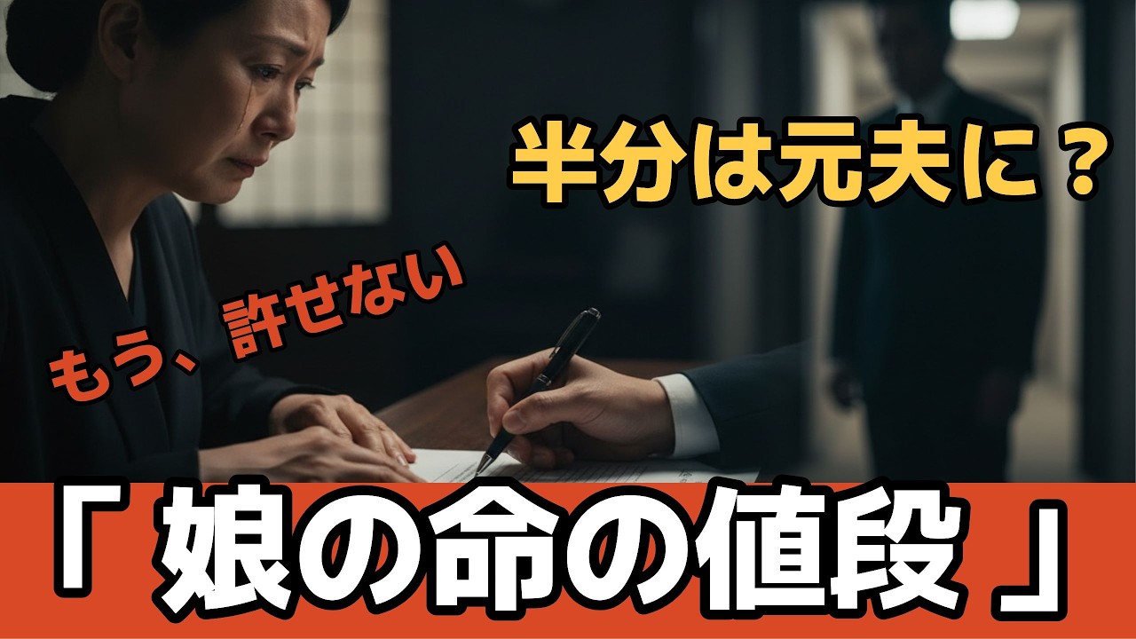 会いたくない人に、この書類を渡さなければなりませんでした。                         ― 二十年ぶりの署名 ―