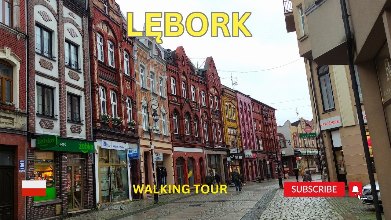 LĘBORK Poland Walking Tour 4K: Hidden Gem of Historic Pomorskie 🇵🇱