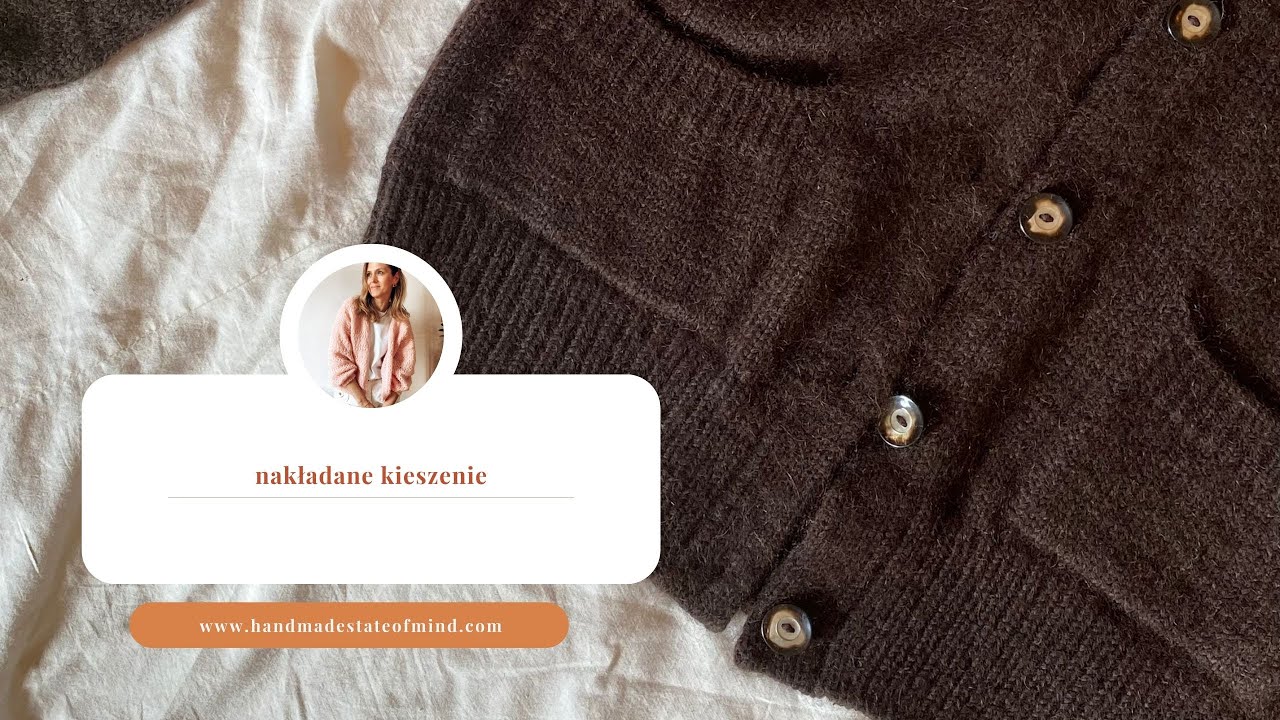 Jak zrobić kieszeń nakładaną w swetrze