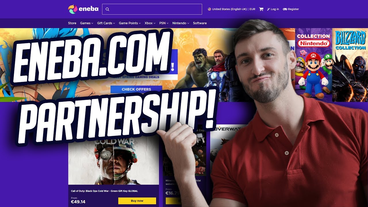 ► UPDATE VIDEO - Eneba.com Partnership!