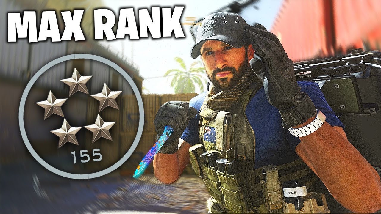 MAX RANK WITHOUT SHOOTING A BULLET!! (Modern Warfare)