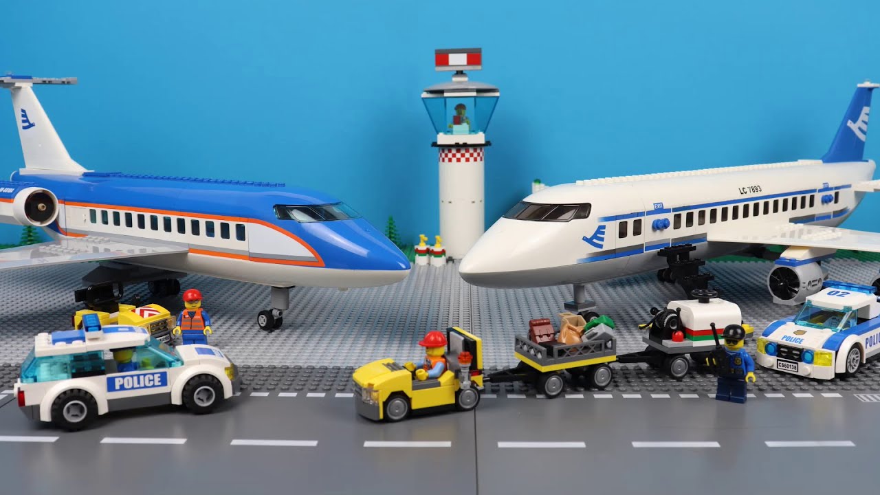 Lego Plane Robbery 🛫🚔