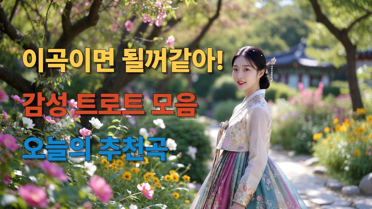 지금, 이 순간에 딱이야!  | 이런 트로트는 처음이야 | 감성 트로트 추천곡 | 분위기 있는 인생관 플레이리스트