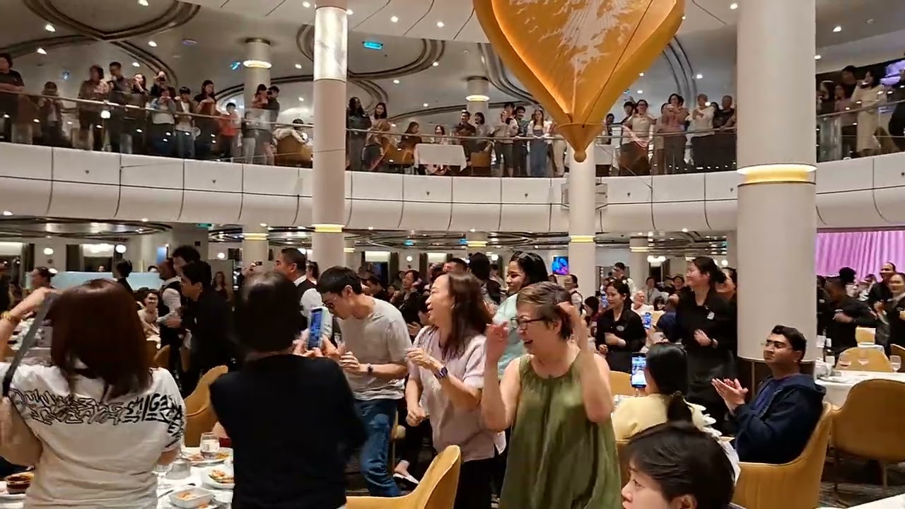 皇家加勒比海國際郵輪 海洋光譜號 最後一晚狂歡派對