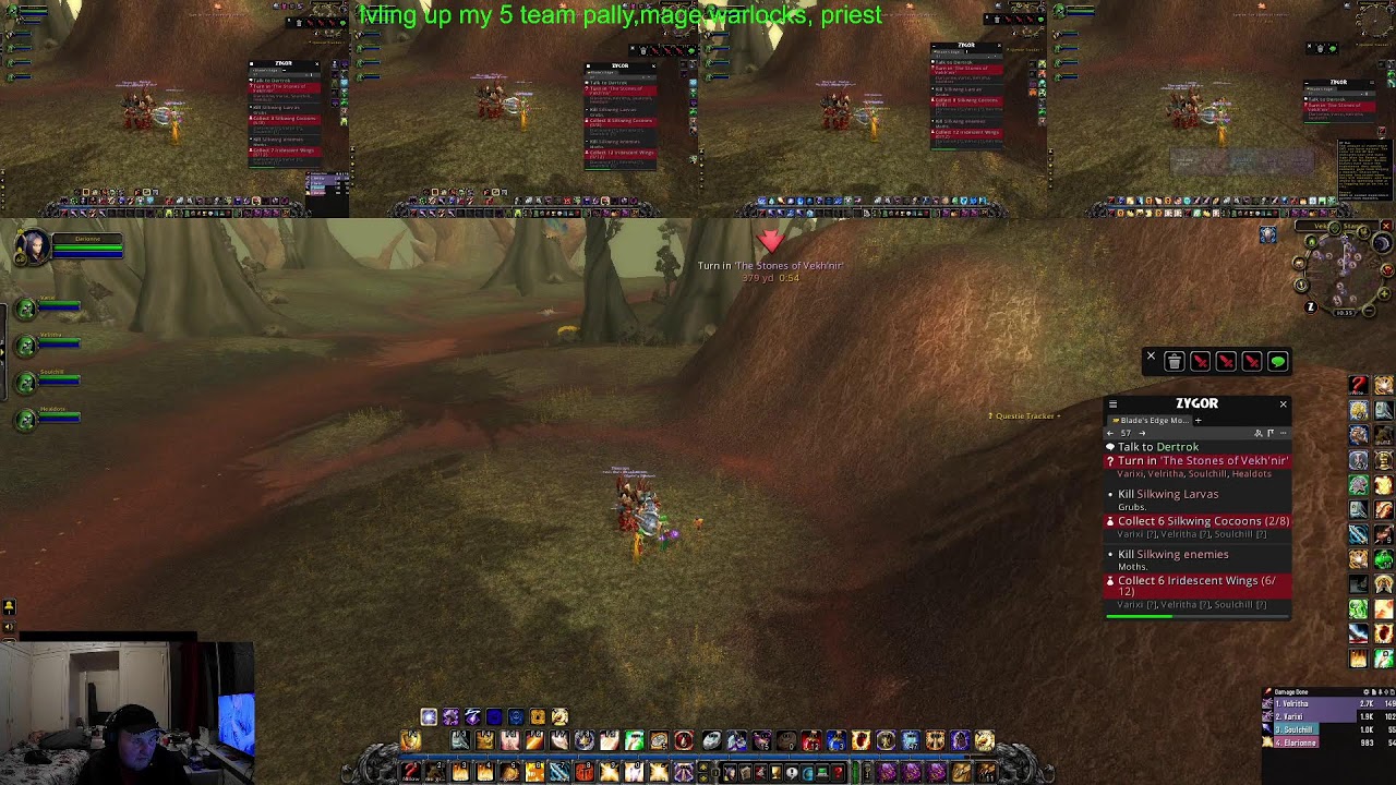 World or Warcraft Mouse Over Multiboxing