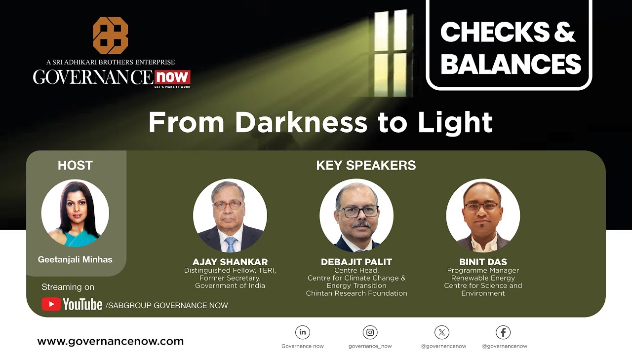 Checks & Balances | From Darkness to Light @SABGROUP Governance Now