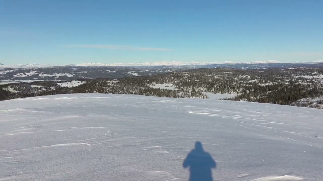 Makalausfjellet, S&oslash;r-Aurdal, Norway in beautiful winter conditions