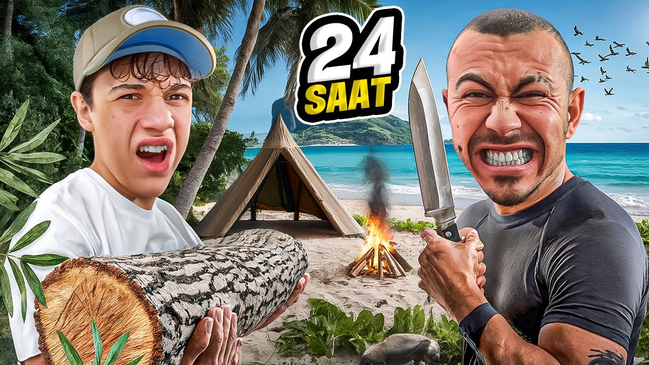ISSIZ ORMANDA TAKİPÇİMLE 24 SAAT HAYATTA KALMA YARIŞMASI!