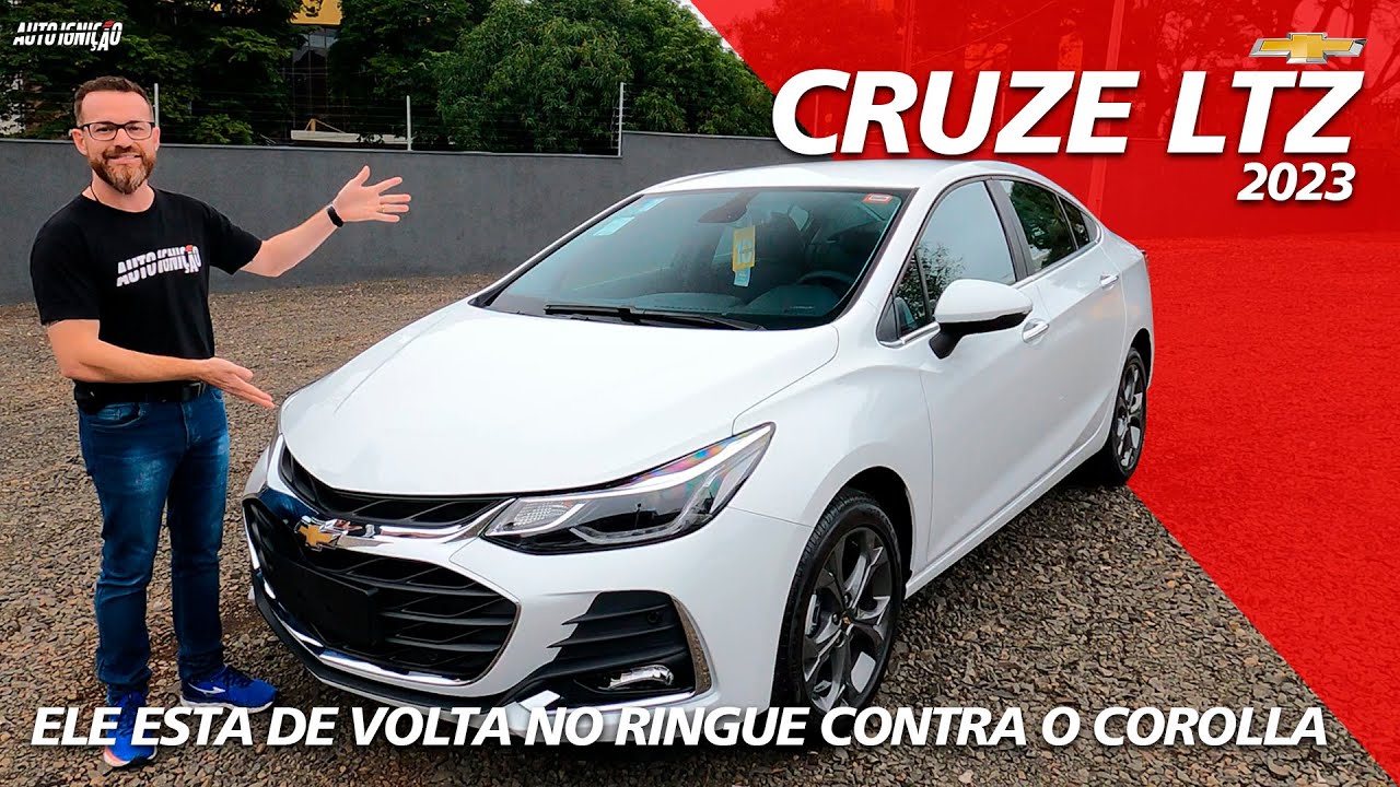 CHEVROLET CRUZE LTZ 2023 - Ele esta de volta ao ringue contra o Toyota Corolla!