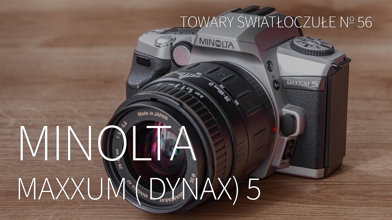Minolta Maxxum 5 (Dynax 5) & Quantaray (Sigma) 28-80 [TOWARY ŚWIATŁOCZUŁE 56]