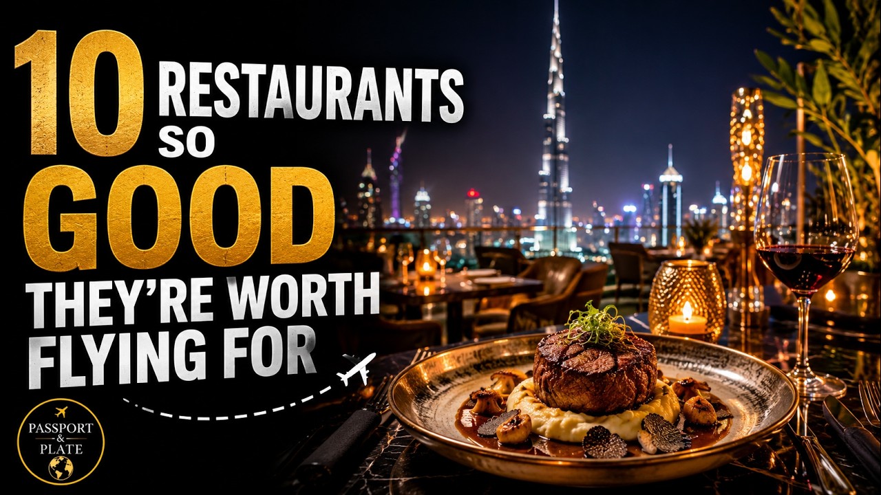 10 Restaurants That Are Actually Worth The Flight