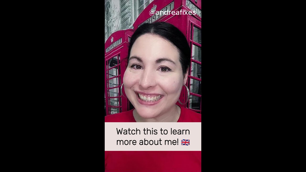 Information About My Classes - Andrea Fixes Your English