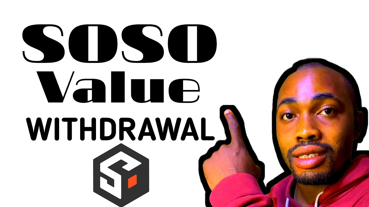 Soso value withdrawal #sosovalue