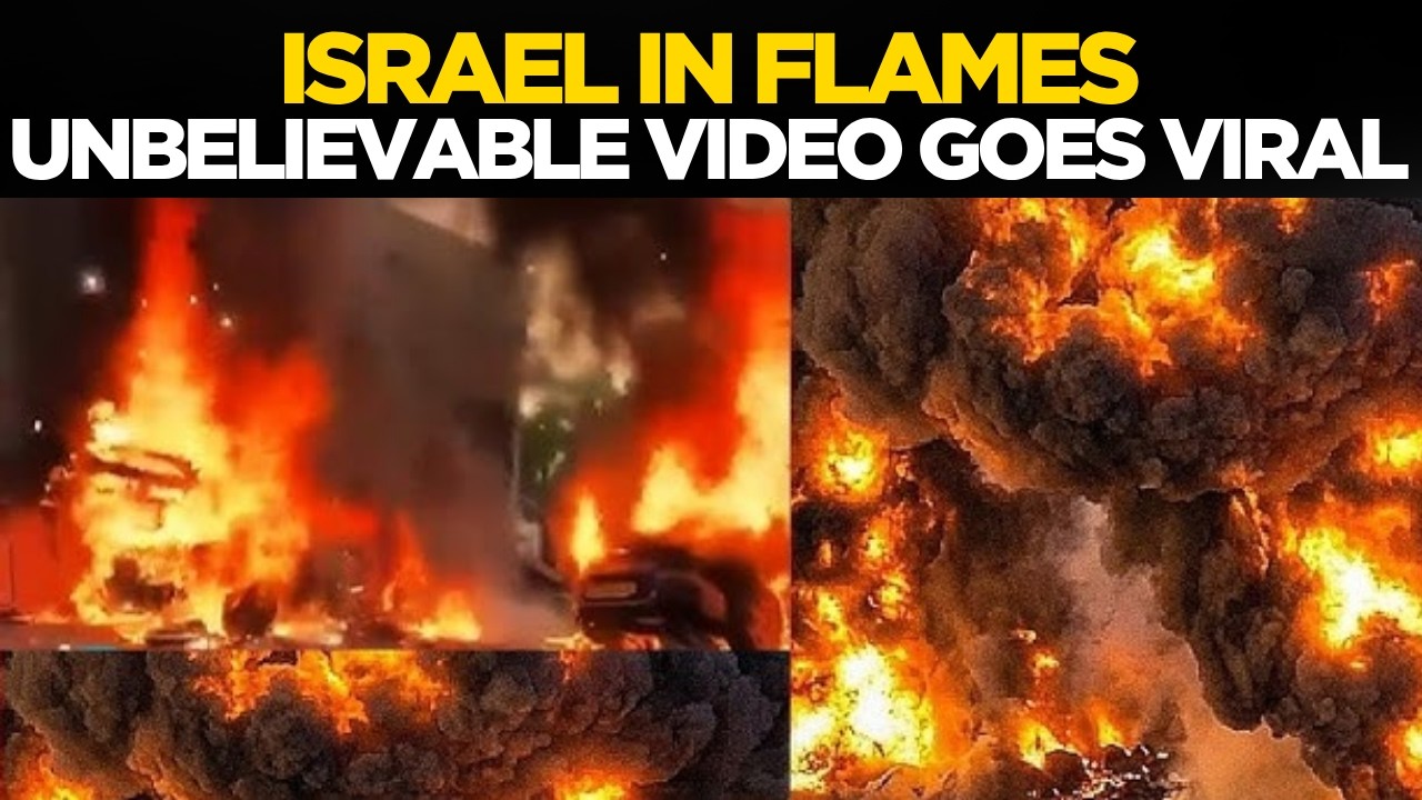 US IRAN WAR LIVE: Shocking Video Emerge from Israel After Iran Strikes | World News | War News