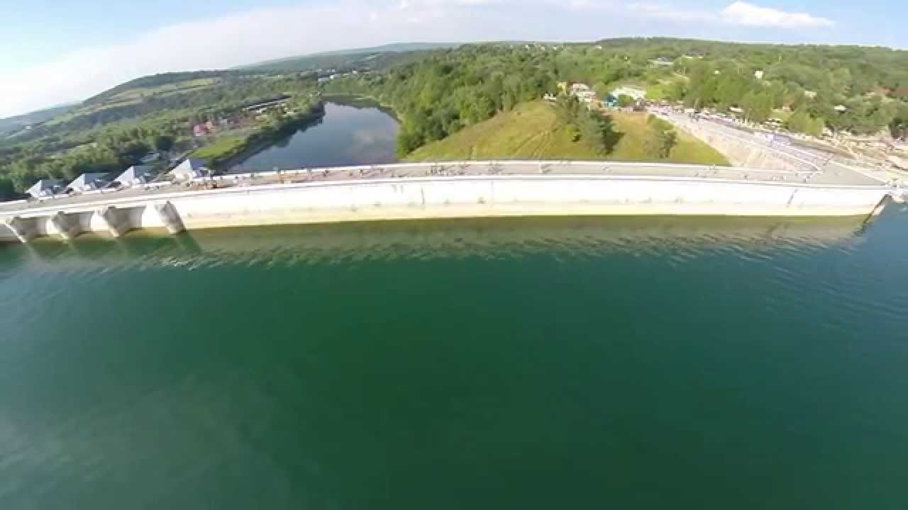 Wakacje z dronem + selfie zapora solińska :)