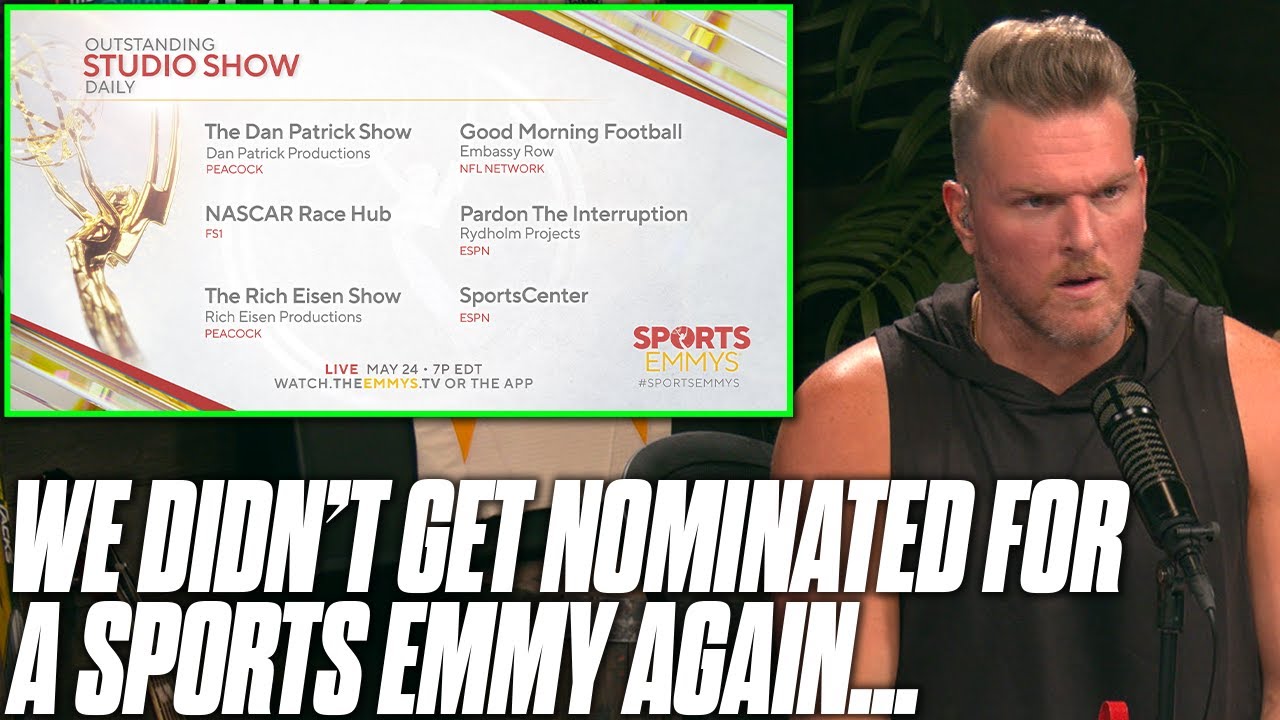 We Were Once Again Not Nominated For A Sports Emmy... | Pat McAfee Reacts