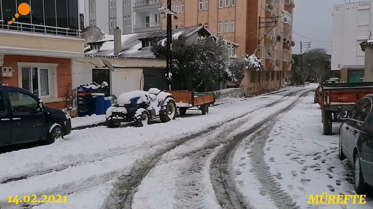 MÜREFTE DE KAR KEYFİ 14.02.2021