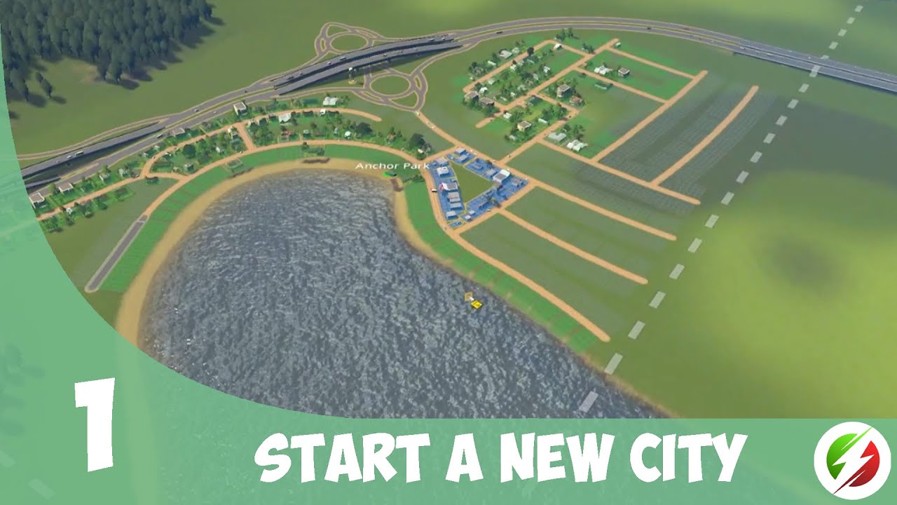 Cities Skylines || Tongyeong city || Vanilla || #1