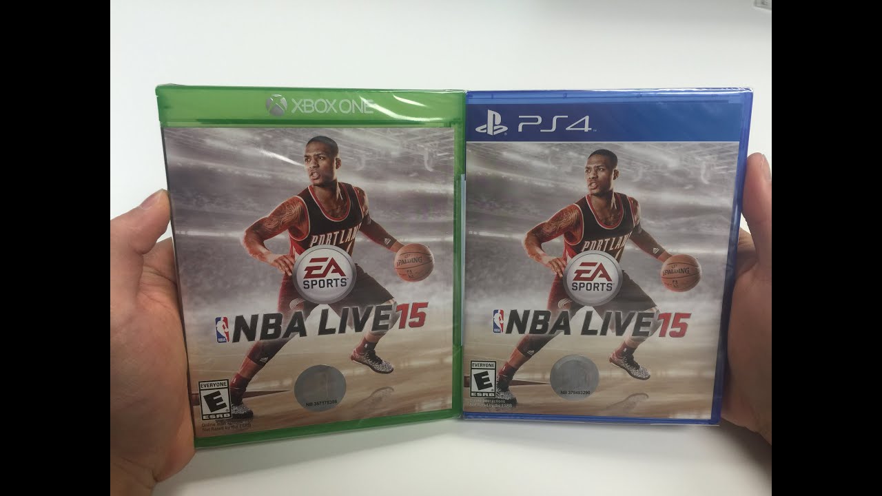 Распаковка NBA LIVE 15!! (PS4 / Xbox One)