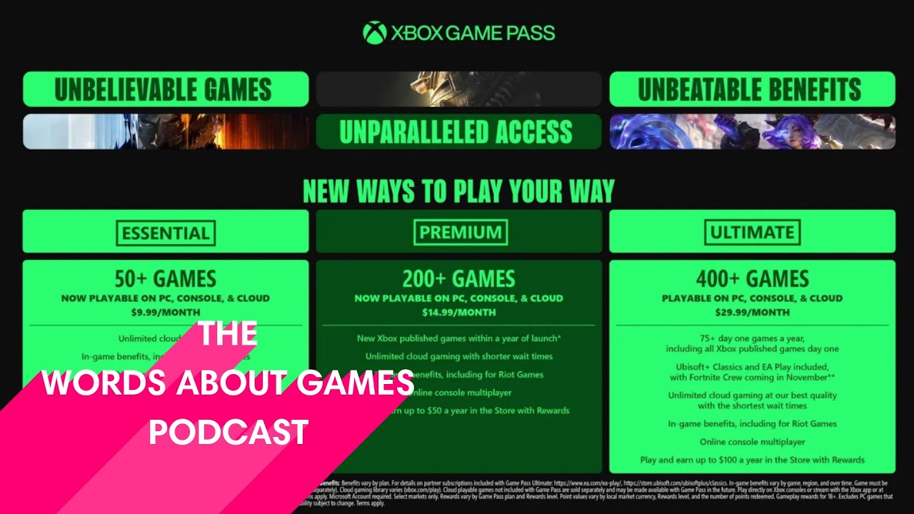 Xbox Fundamentally Does Not Understand How We Play Now | Words About Games Podcast #470