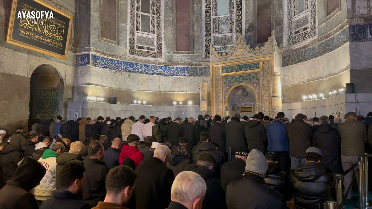 Ayasofya Cuma Namazı - İmam İbrahim Yavaş (27.12.2024) | 4K