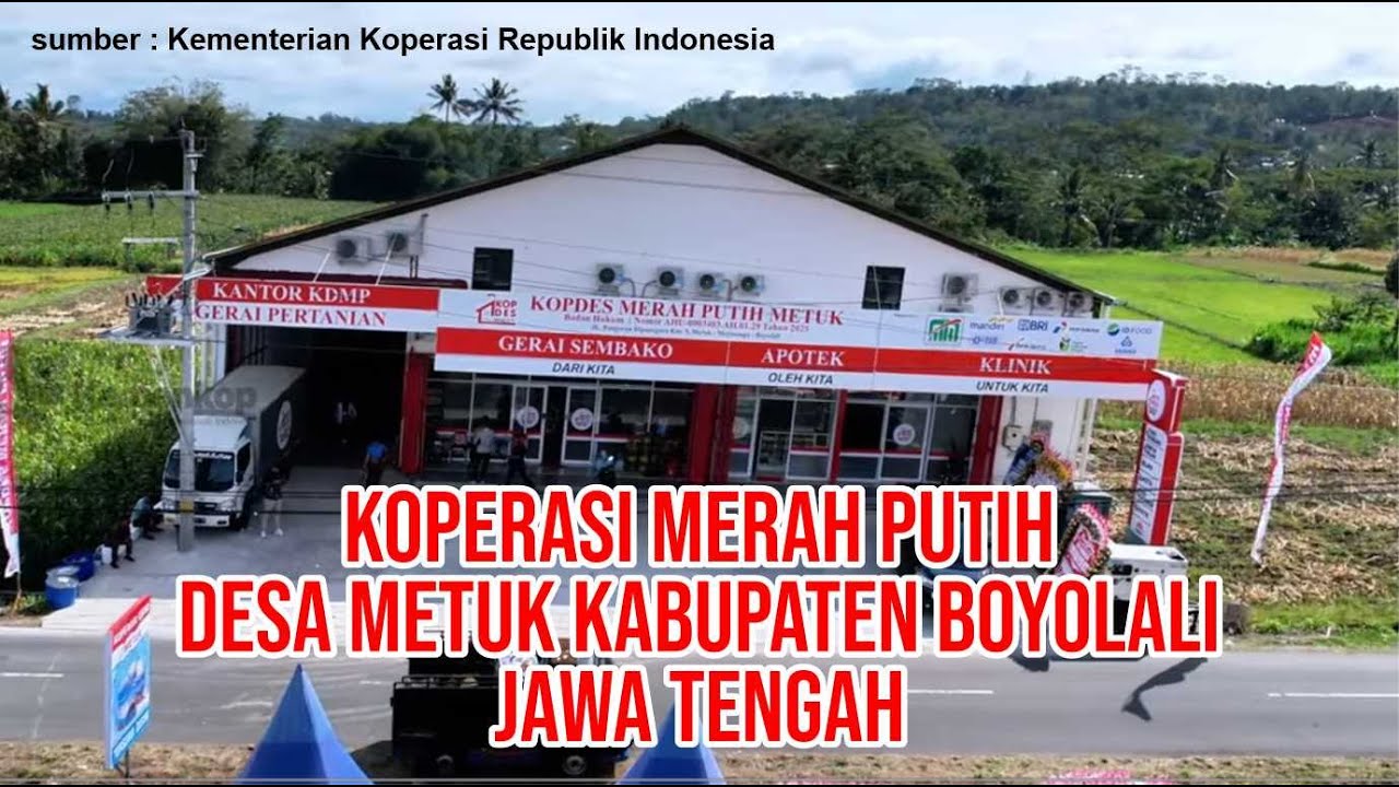 Koperasi Desa Merah Putih Metuk, Kabupaten Boyolali