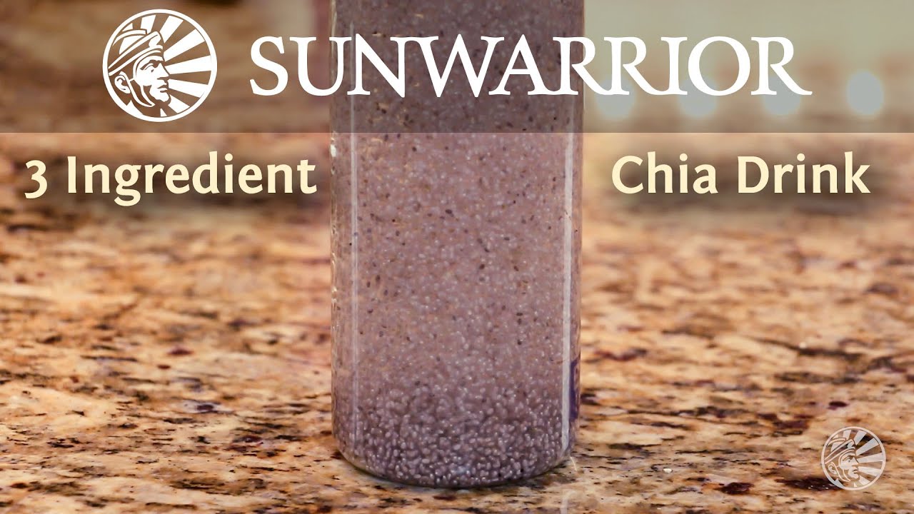 3 Ingredient Chia Drink | Marzia Prince