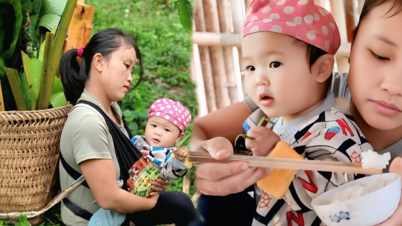 Adorable Moments of a Single Mom and Her Baby During Mealtime