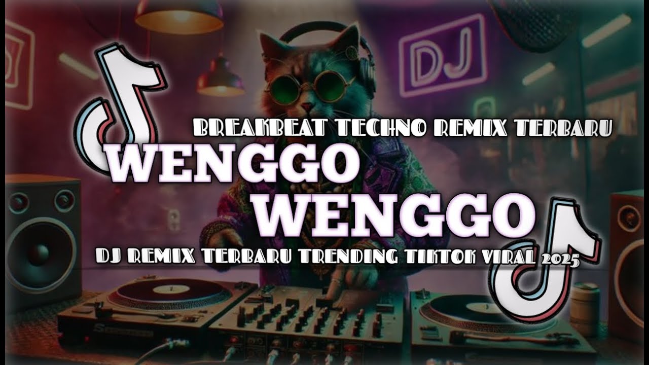 DJ WENGGO WENGGO REMIX TERBARU | DJ TIKTOK VIRAL 2025 | -DJCATSTATION-