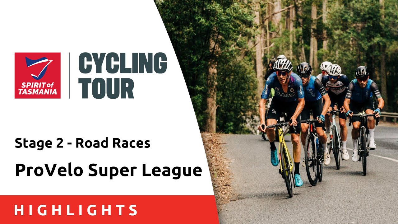 Stage 2 Highlights | Road Races, Tour of Tasmania - ProVelo Super League 2025