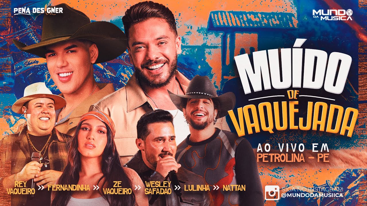 CD MU&Iacute;DO DE VAQUEJADA AO VIVO - JUNHO 2025 - AO VIVO EM PETROLINA - MUNDO DA MUSICA