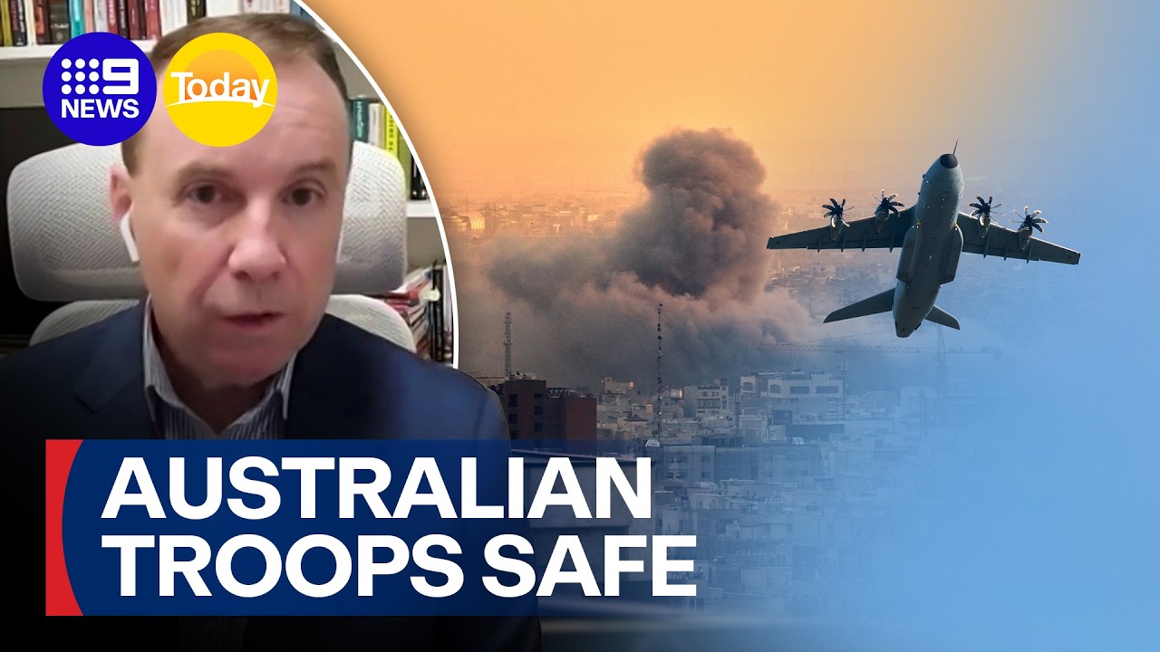 Australian troops declared safe following drone at Dubai air base | 9 News Australia
