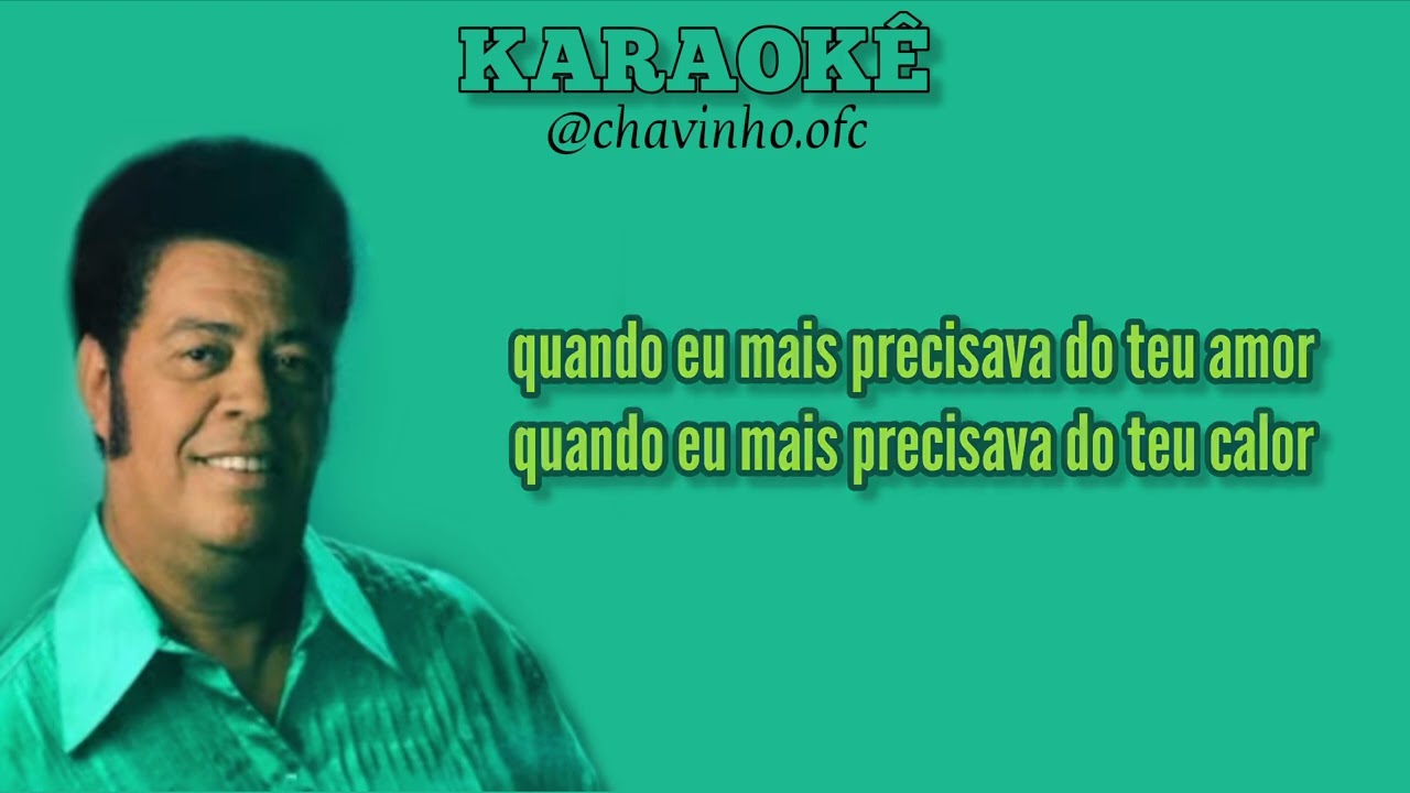 JOSÉ RIBEIRO - AMOR VERDADEIRO = KARAOKÊ (Play-back original)