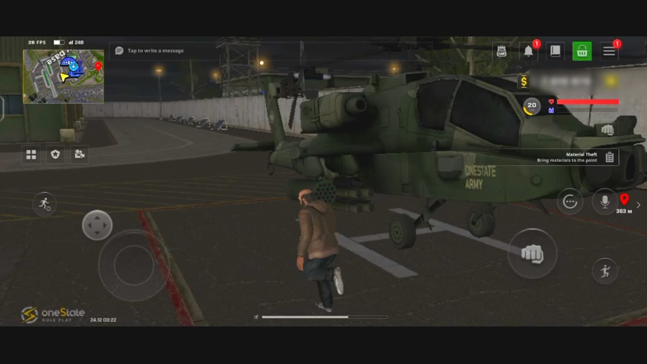 Material Theft Event (Weapons theft from army base) #OneState_RP