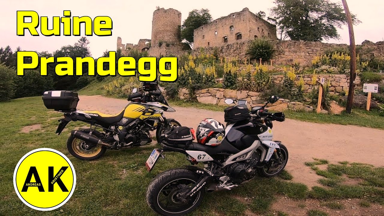 Motorradtour zur RUINE PRANDEGG nach Ober&ouml;sterreich, Suzuki V-Strom, Honda Africa Twin, KTM 890 ADV