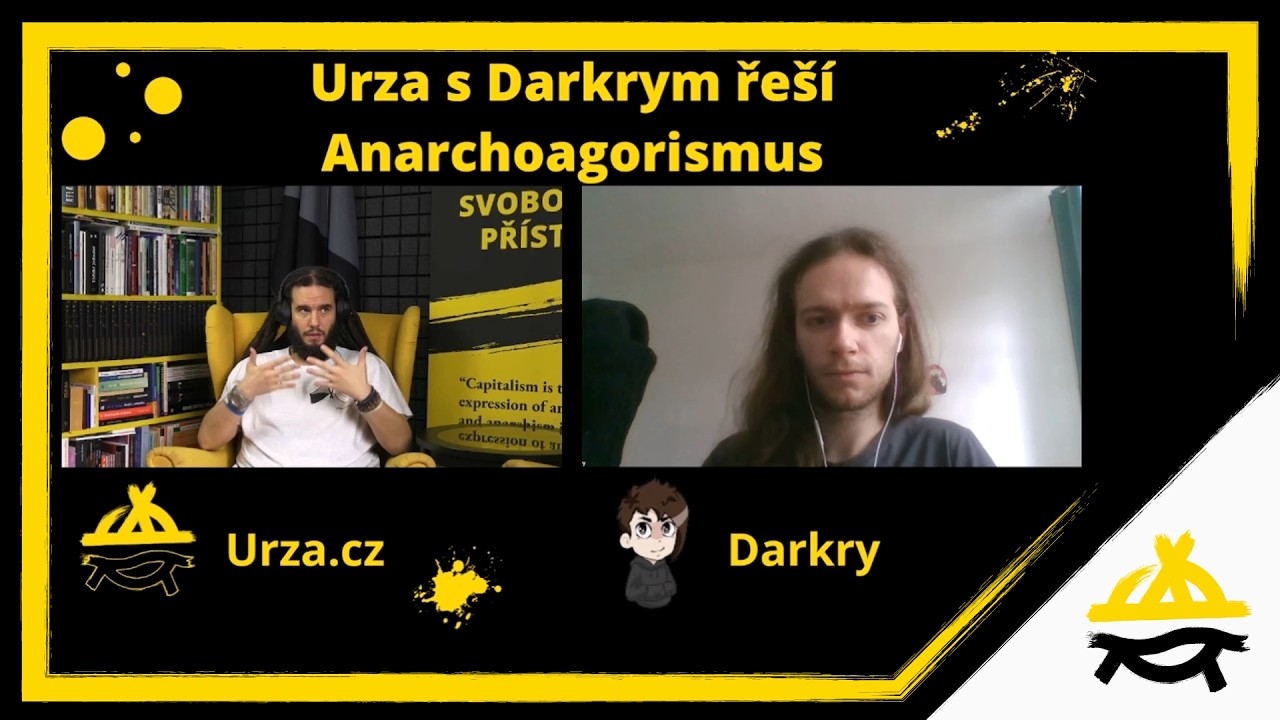 Darkry rozebírá s Urzou (knihu) Anarchoagorismus