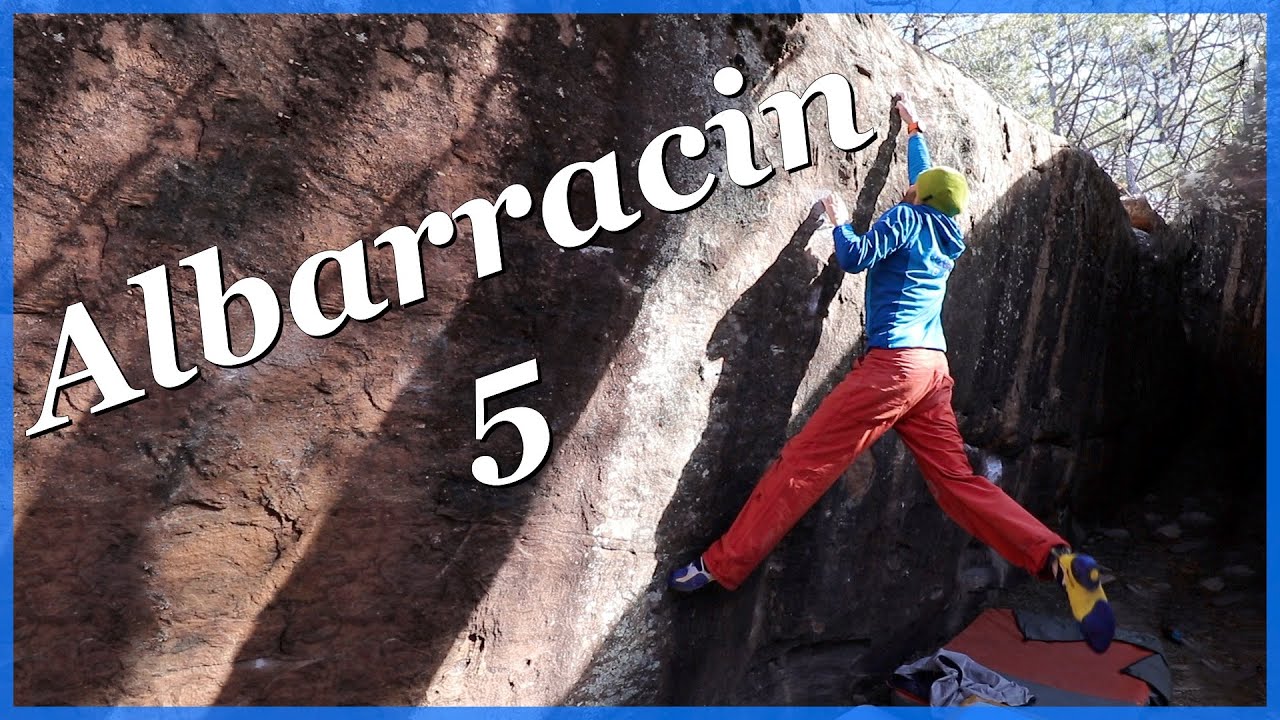 Bouldering in Albarracin - Tierra Media Sector