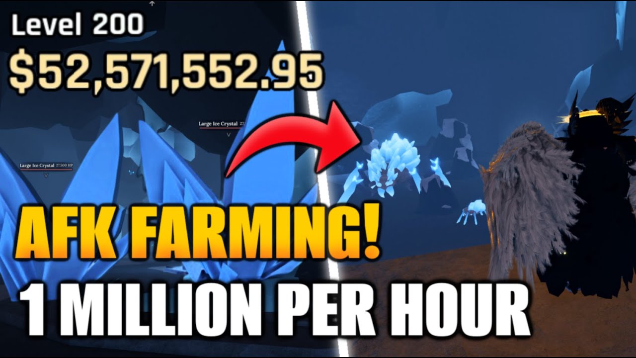 NEWEST BEST AFK Farming Money Method in The Forge ROBLOX