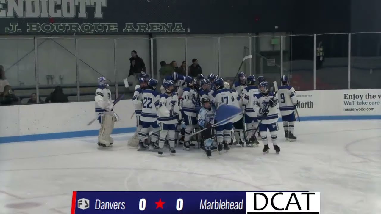 Danvers Boys Varsity Hockey VS Marblehead HS: 2/10/26:
