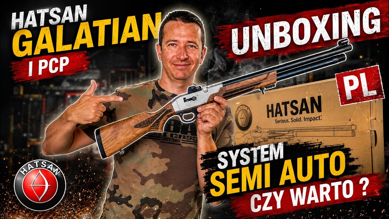 Hatsan Galatian I pcp Unboxing PL System Semi Auto czy warto ?