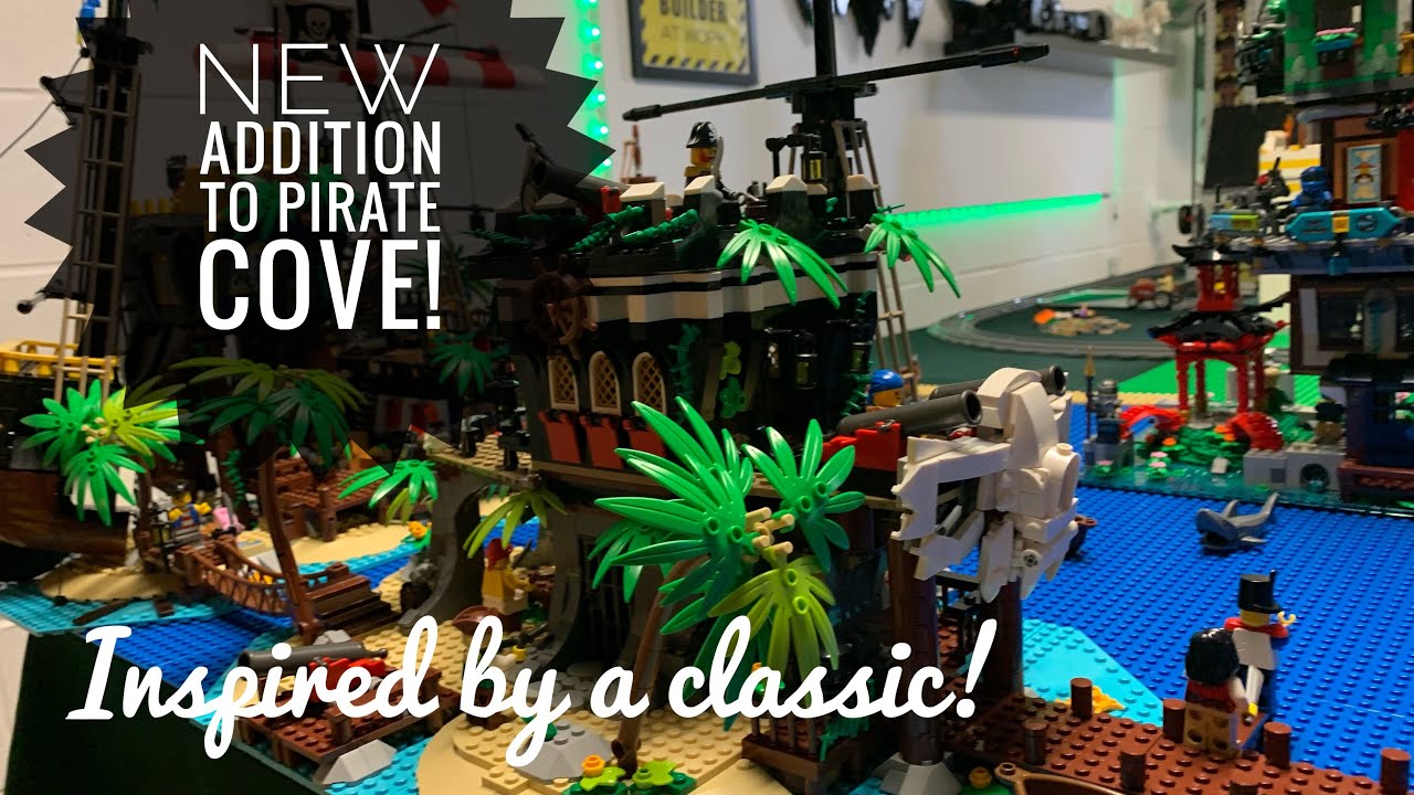 LEGO Pirate Moc inspired by Forbidden Island!