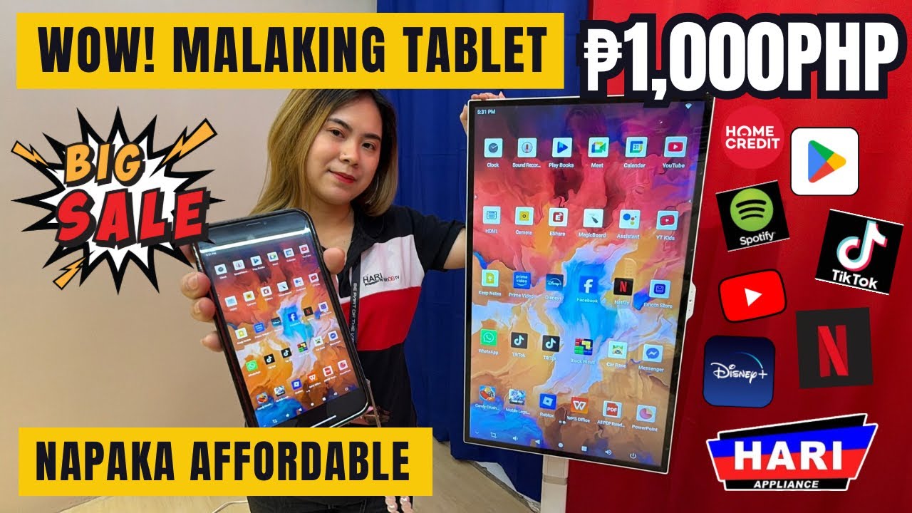 WOW TOUCH SCREEN MOBILE TV PINAKA AFFORDABLE SA LAHAT NAPAKA HIGHTECH PA GRABE ANG LAKING TABLET!