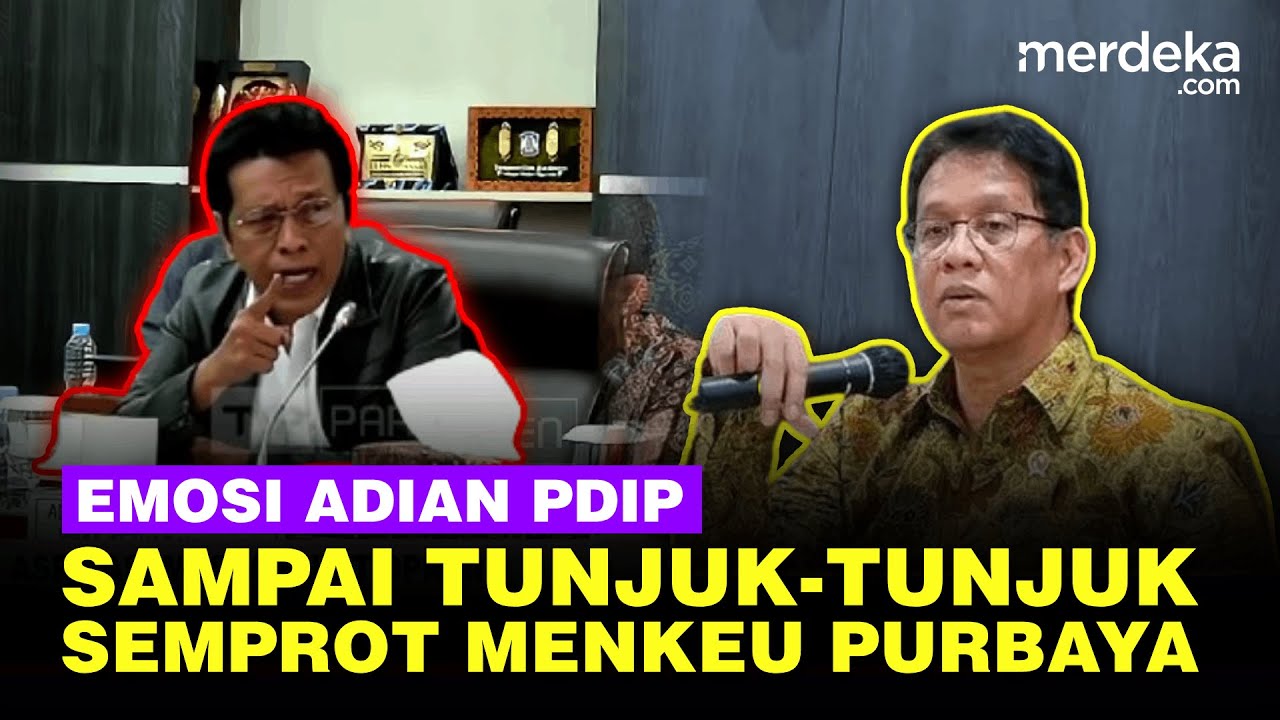 [FULL] Emosi Adian PDIP Sampai Tunjuk-Tunjuk Semprot Purbaya Soal Thrifting: Negara ini Gagal!